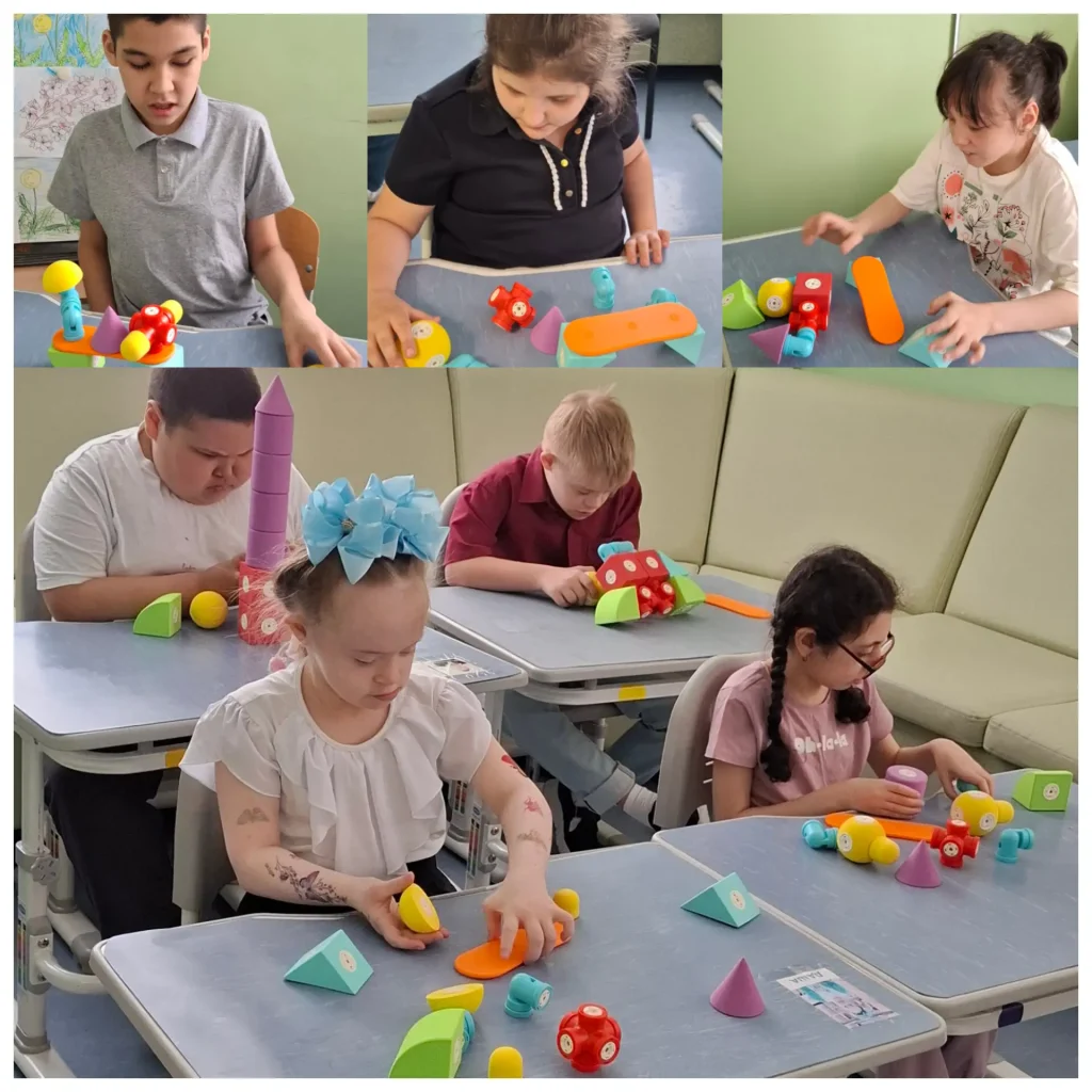 Увлекательное занятие с конструктором МАККИ