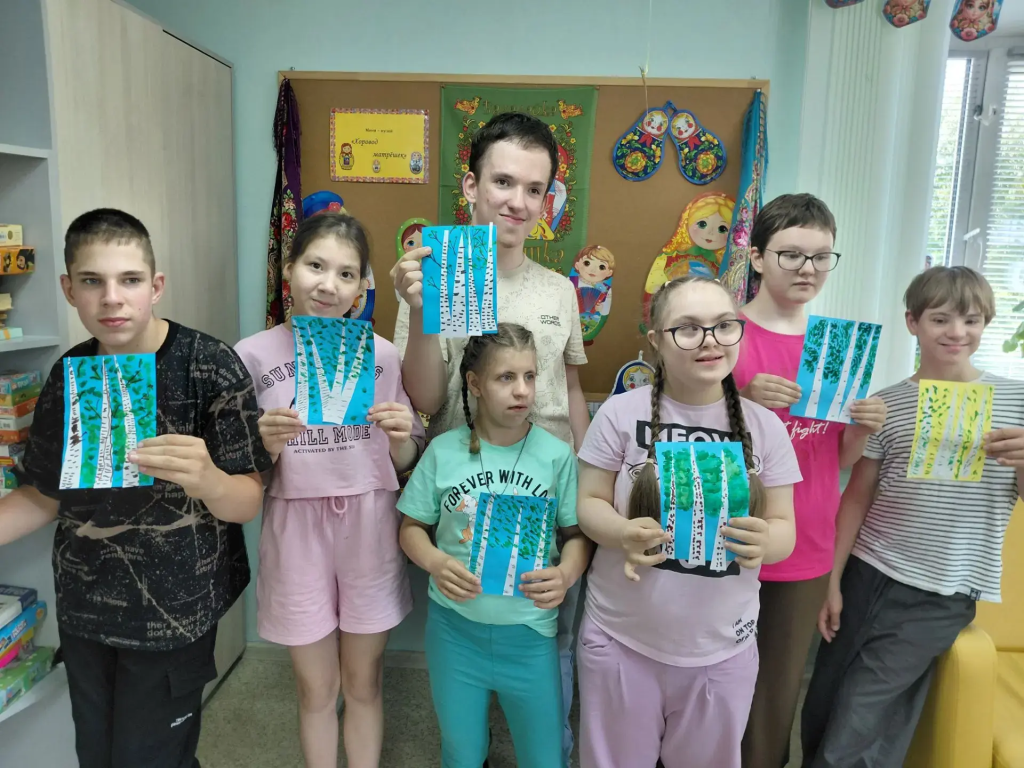 Люблю березку русскую!